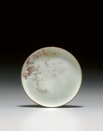 Rare Ruyao dish by Northern Song Dynasty Chinese School