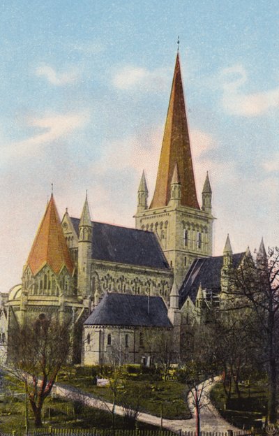 Norway: Trondhjems Cathedral by Norwegian Photographer