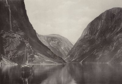 The Naerofjord from the Vikingvang Hotel by Norwegian Photographer
