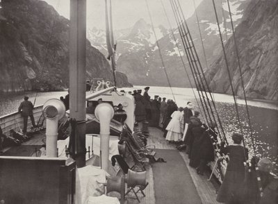 Tourist Steamer in Trold Fjord by Norwegian Photographer