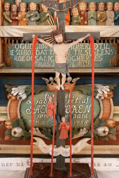 Christ on the Cross (detail) by Norwegian School