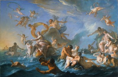 The Abduction of Europa by Noël Nicolas Coypel