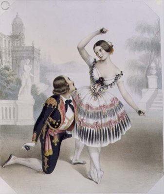 Fanny Cerrito (1817-1909) and S. Leon of Her Majesty