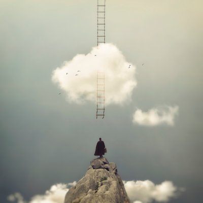 Ladder to the Clouds by Nuno Araujo