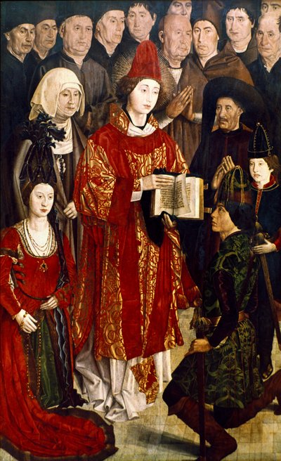 Altarpiece of St Vincent by Nuno Goncalves or Gonzalvez
