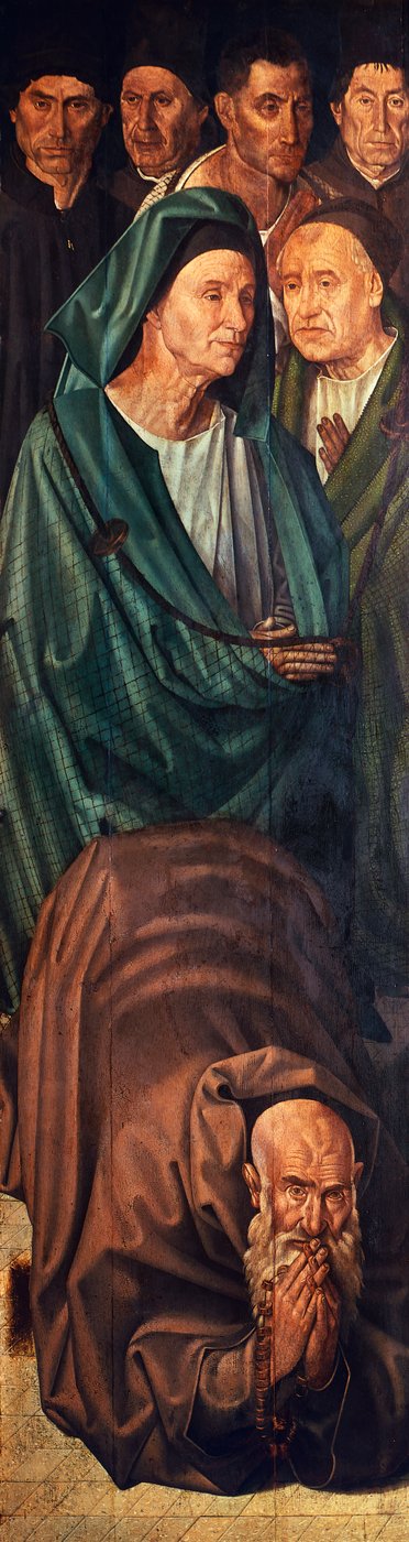 Panel of Fishermen (detail) by Nuno Goncalves or Gonzalvez