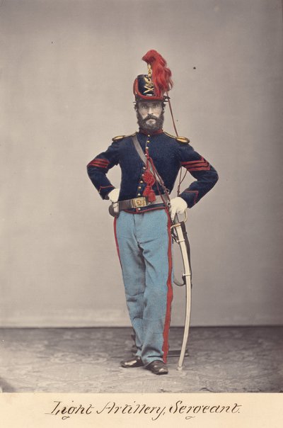 Light Artillery, Sergeant by O.H. Willard