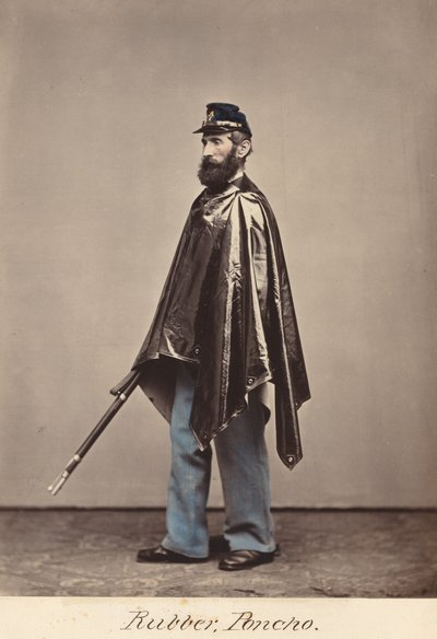 Rubber Poncho by O.H. Willard