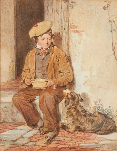 Begging for Scraps by Octavius Oakley