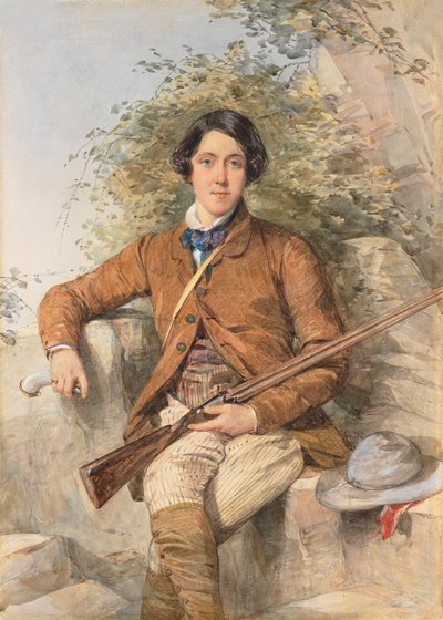 Portrait of Heneage Finch, 6th Earl of Aylesford by Octavius Oakley