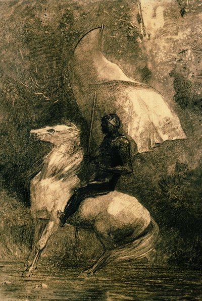 A Knight by Odilon Redon
