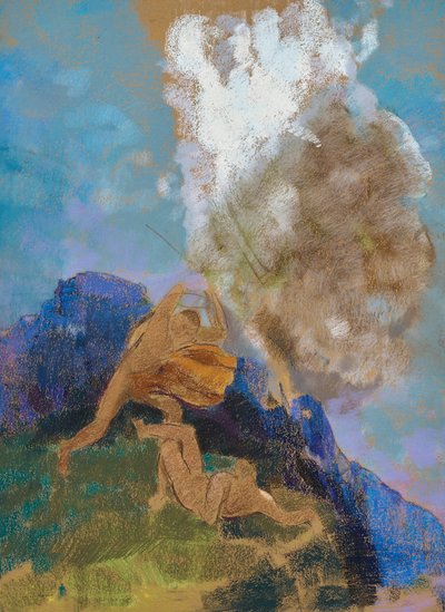 Cain and Abel by Odilon Redon