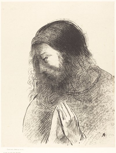 And I John saw these things and heard them by Odilon Redon