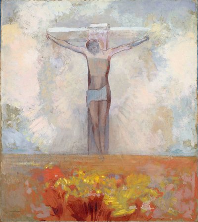 Christ on the Cross by Odilon Redon