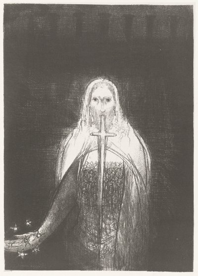 Christ with Stars in Hand (Apocalypse of Saint John) by Odilon Redon