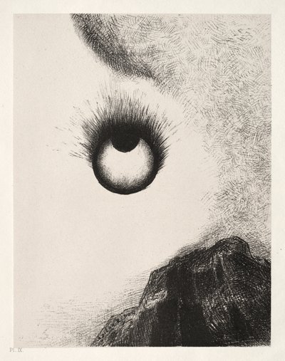Everywhere Eyeballs are Aflame by Odilon Redon