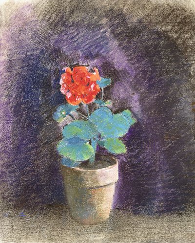 Geranium by Odilon Redon