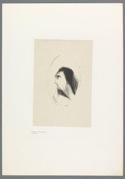 The Haunted House, Illustrations for Text by Bulwer-Lytton, Translated into French by René Philipon by Odilon Redon