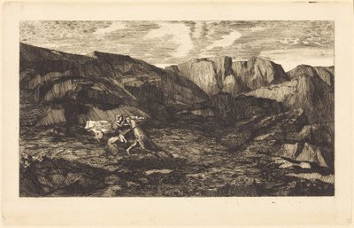 Fear by Odilon Redon