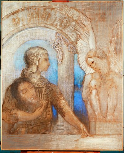 The Mystic Knight by Odilon Redon