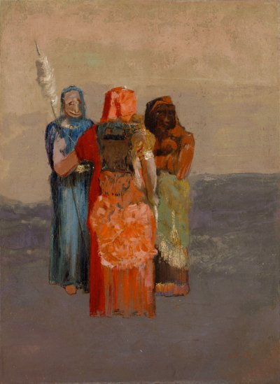 The Three Fates by Odilon Redon