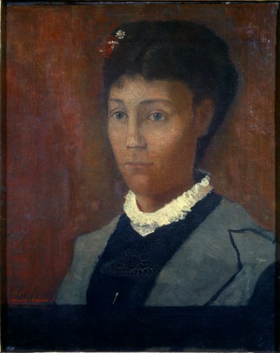 Madame Odilon by Odilon Redon