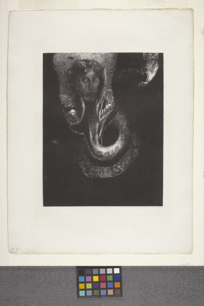 Oannès: "I, The First Consciousness Of Chaos..." by Odilon Redon