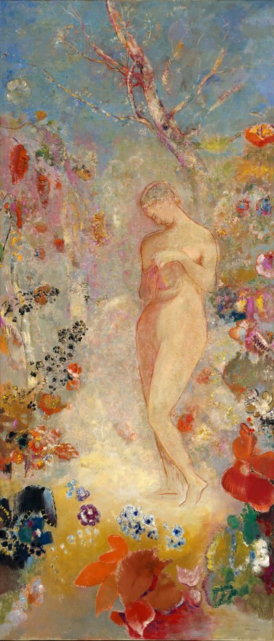 Pandora by Odilon Redon
