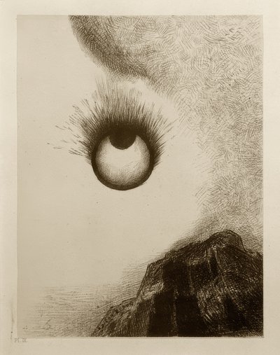 Everywhere the Pupils Blaze by Odilon Redon