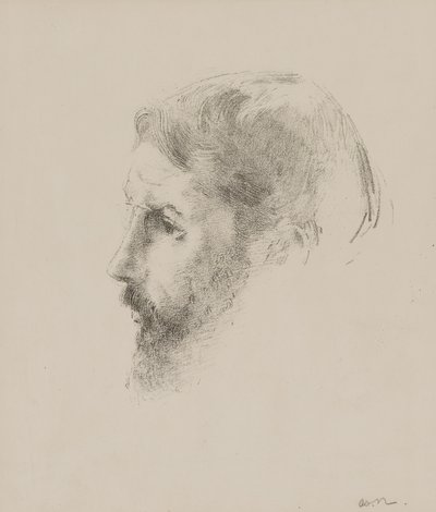 Pierre Bonnard by Odilon Redon