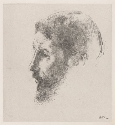 Pierre Bonnard by Odilon Redon