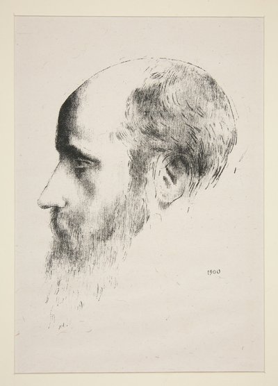Portrait of Eduard Vuillard by Odilon Redon