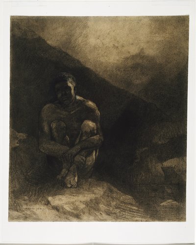 Primitive Man by Odilon Redon
