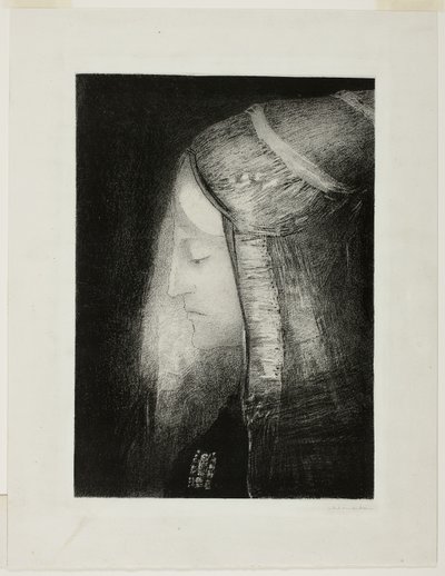 Profile of Light by Odilon Redon