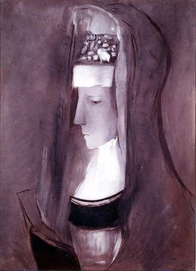 Profile of a Breton Woman by Odilon Redon