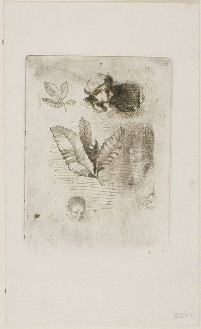 Sketches by Odilon Redon