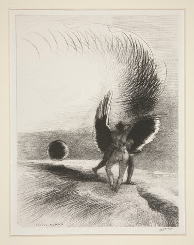 Sous l by Odilon Redon