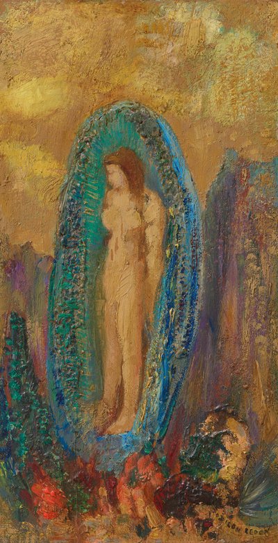 The Birth of Venus or Auric Egg by Odilon Redon