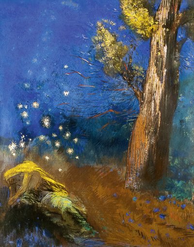 The Death of Buddha by Odilon Redon