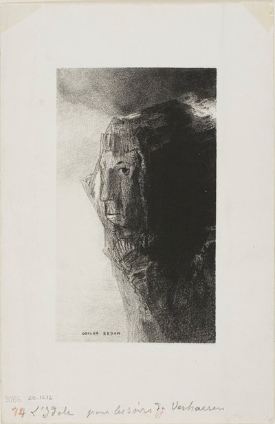 The Idol, Frontispiece from Emile Verhaeren