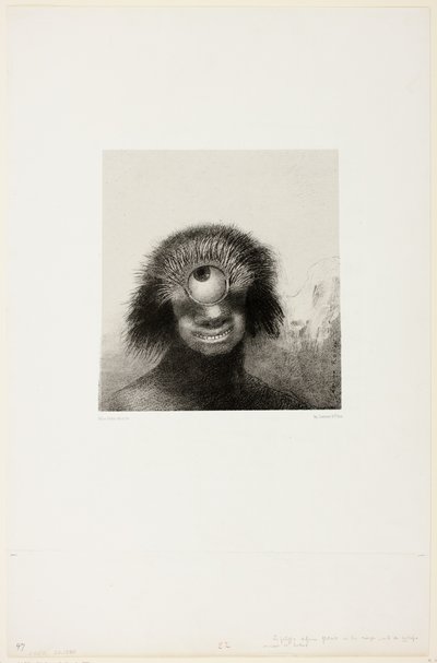 The Misshapen Polyp Floated on the Shores, a Sort of Smiling and Hideous Cyclops, plate 3 of 8 from 