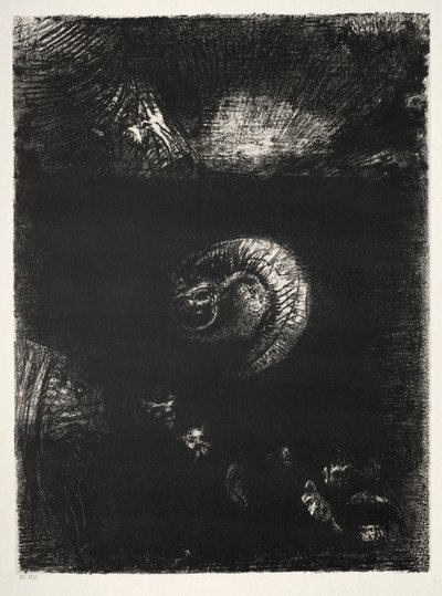The Temptation of Saint Anthony First Series: And All Manner of Frightful Creatures Arise by Odilon Redon