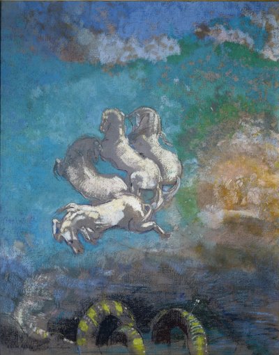 The Chariot of Apollo by Odilon Redon