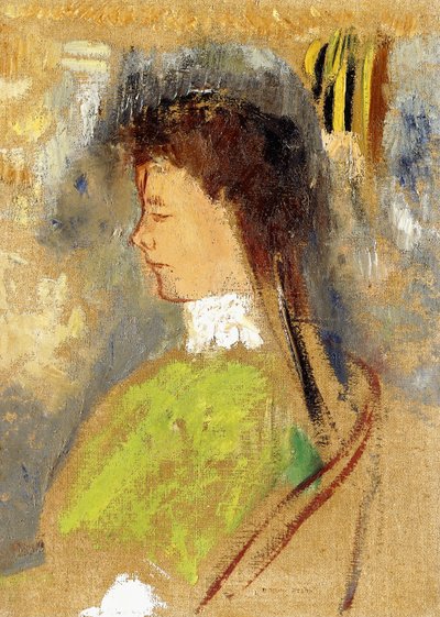 Violette Heymann by Odilon Redon