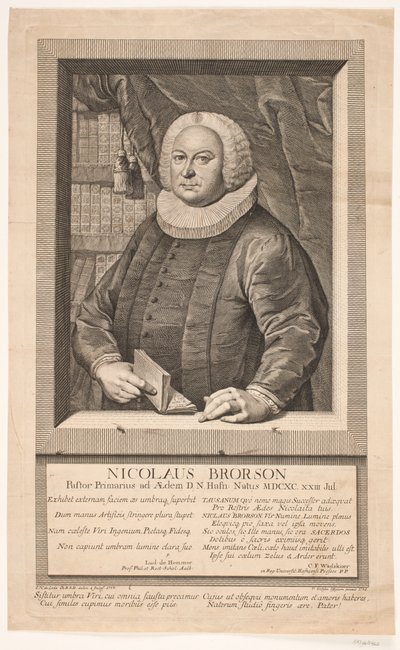 Nicolai Brorson by Odvardt Helmoldt de Lode