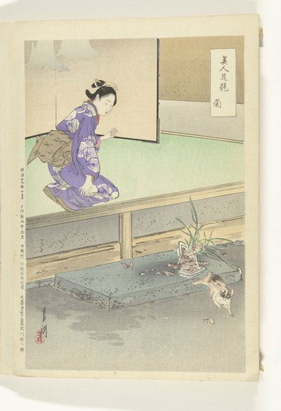 Orchid by Ogata Gekko