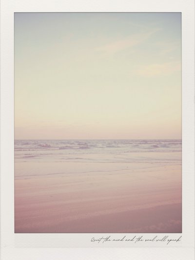 Serene Pastel Beach by Ohkimiko