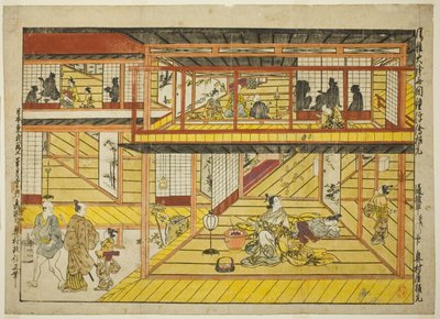 The Brazier of Elegance and the Bell of Damnation by Okumura Masanobu