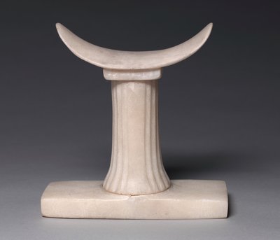 Headrest of Irut, 5th or 6th Dynasty, c.2454-2140 BC by Old Kingdom Egyptian