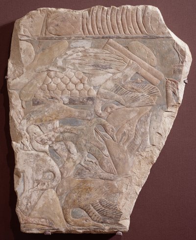 Relief Showing Offerings for the Deceased, 2450/2290 BC by Old Kingdom Egyptian